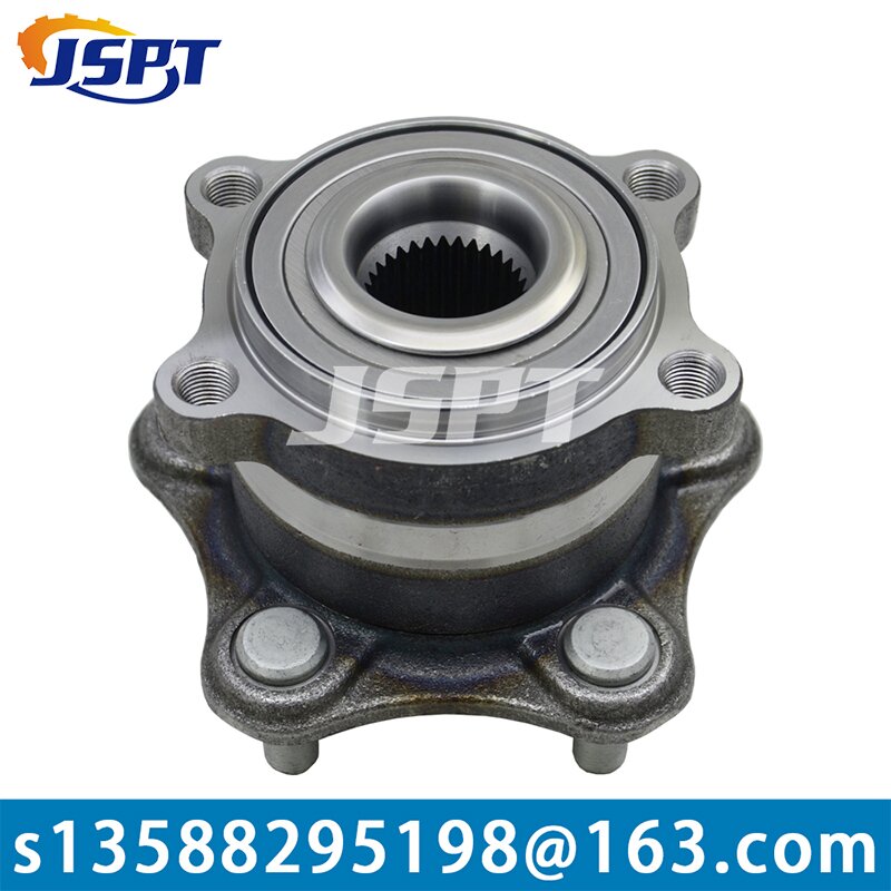 Wheel Bearing and Hub Assembly 43202-JK00A 43202-JK00B 43202-4GA0B 43202-4GA0A Infiniti EX35  2008-2012  Rear Infiniti FX35/FX50  2009-2012  Rear Infiniti G25  2011-2012  Rear Infiniti G35  2007-2008  Rear Infiniti Q50/Q60/Q70  2014-2019  Rear Infiniti QX